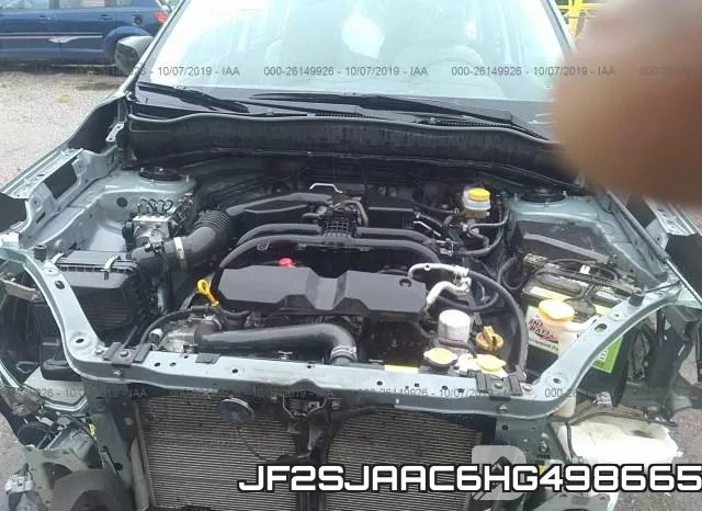JF2SJAAC6HG498665 фото 2