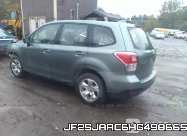 JF2SJAAC6HG498665 фото 4