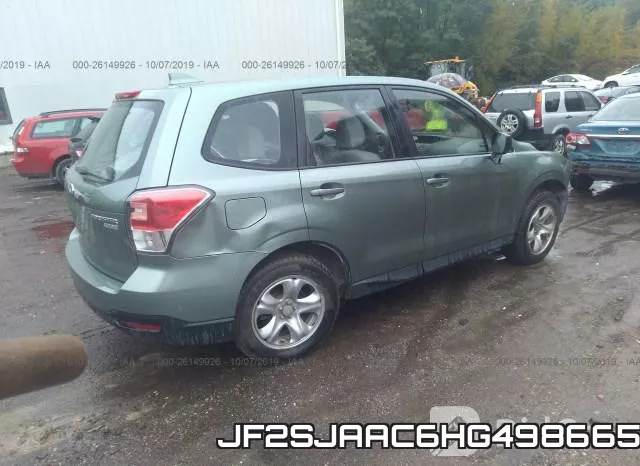 JF2SJAAC6HG498665 фото 5