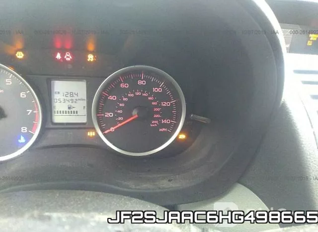 JF2SJAAC6HG498665 фото 8