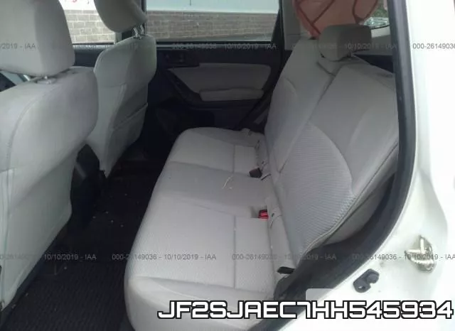 JF2SJAEC7HH545934 фото 8