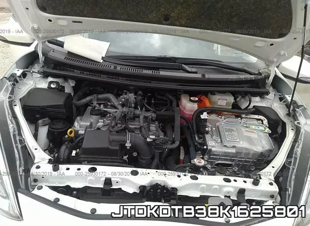 JTDKDTB38K1625801 фото 2