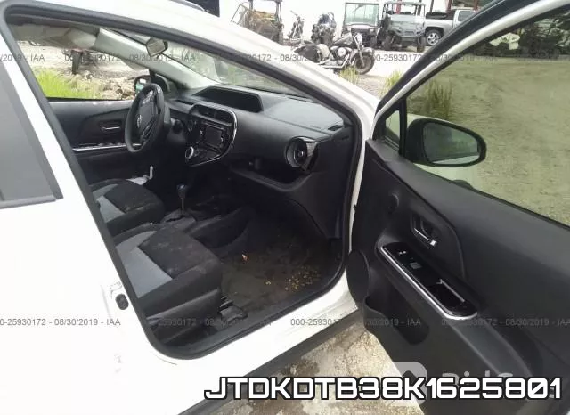 JTDKDTB38K1625801 фото 6
