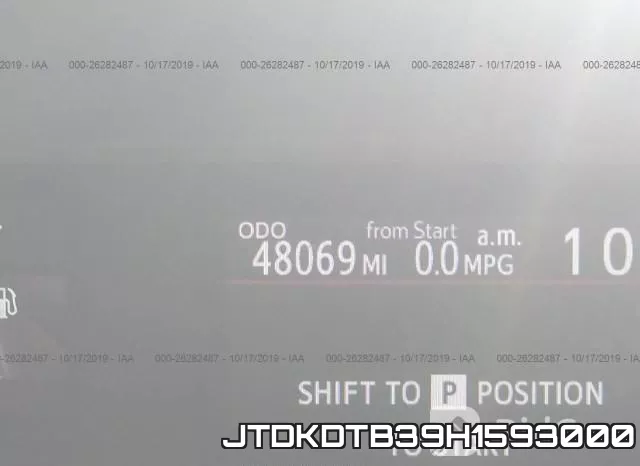 JTDKDTB39H1593000 фото 7