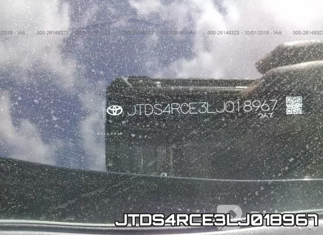 JTDS4RCE3LJ018967 фото 10