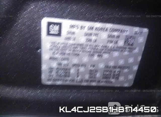 KL4CJ2SB1HB174450 фото 10