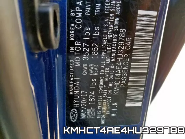 KMHCT4AE4HU329788 фото 2