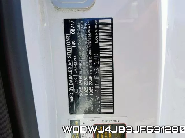 WDDWJ4JB3JF631280 фото 2