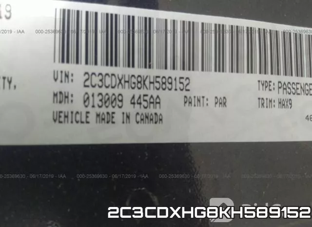 2C3CDXHG8KH589152 фото 10