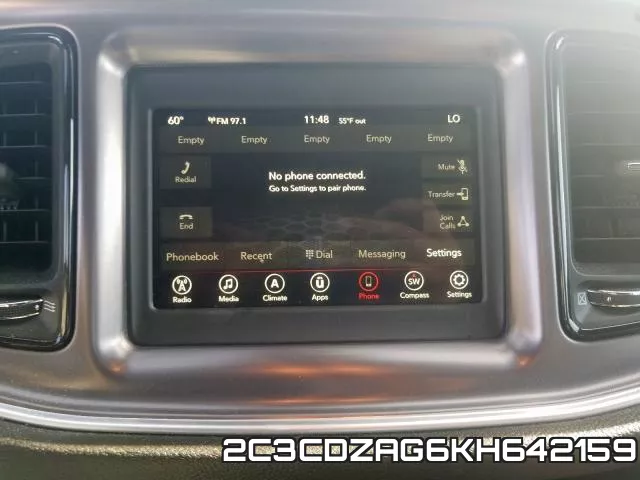 2C3CDZAG6KH642159 фото 10