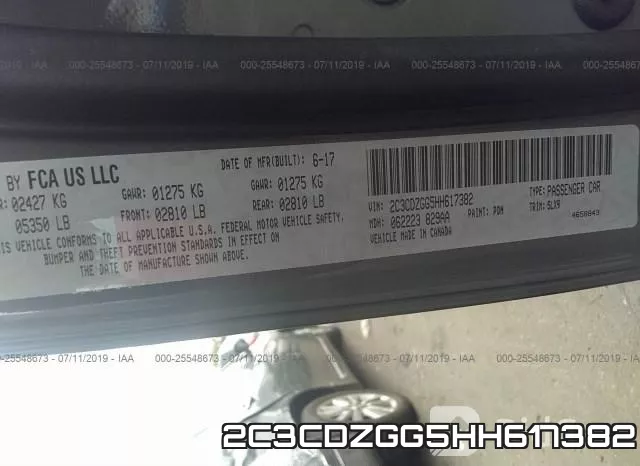 2C3CDZGG5HH617382 фото 10