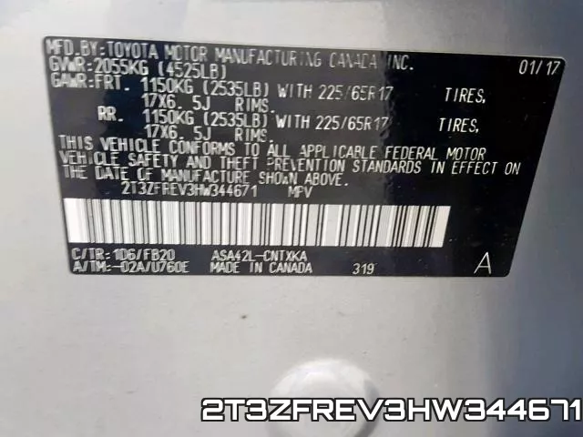 2T3ZFREV3HW344671 фото 2
