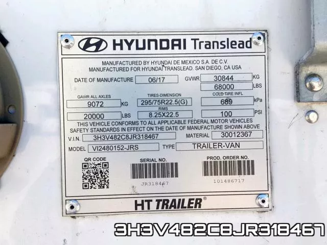 3H3V482C8JR318467 фото 2