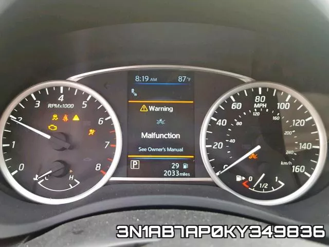 3N1AB7AP0KY349836 фото 7