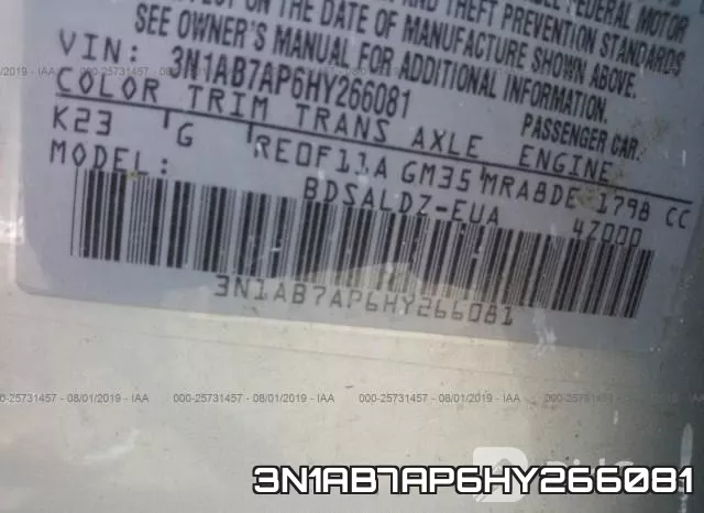 3N1AB7AP6HY266081 фото 10