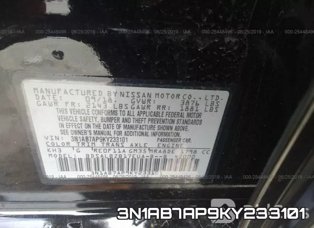3N1AB7AP9KY233101 фото 10