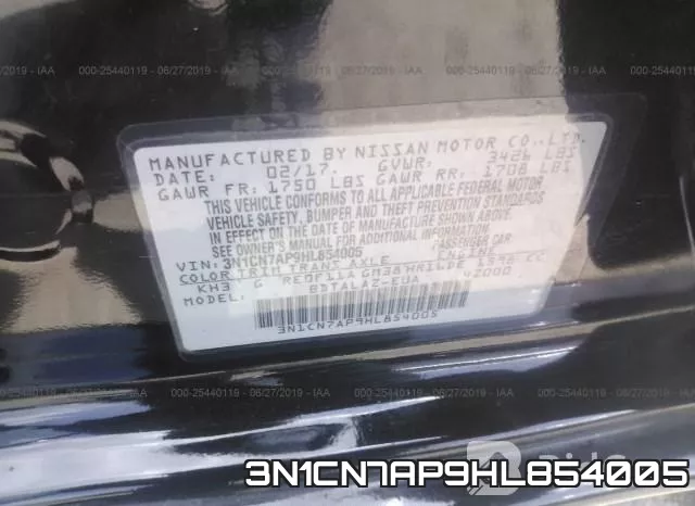 3N1CN7AP9HL854005 фото 10