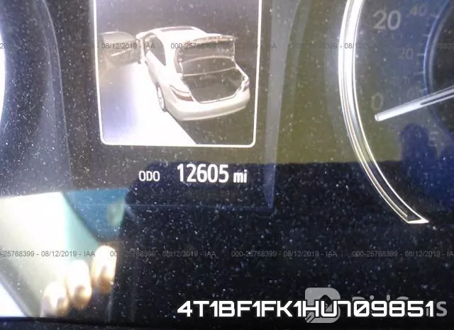 4T1BF1FK1HU709851 фото 8