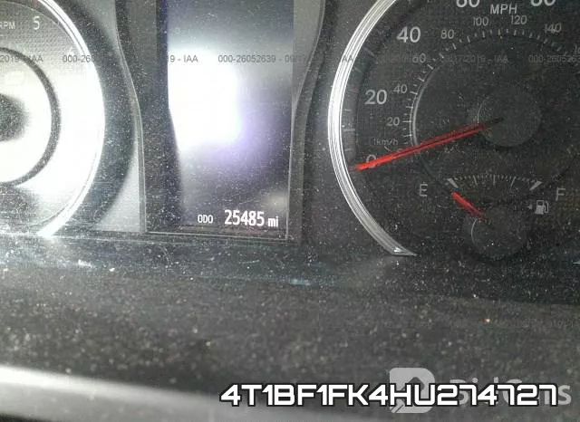 4T1BF1FK4HU274727 фото 8