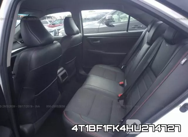 4T1BF1FK4HU274727 фото 9