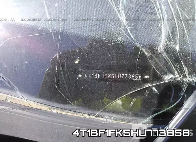 4T1BF1FK5HU773858 фото 9