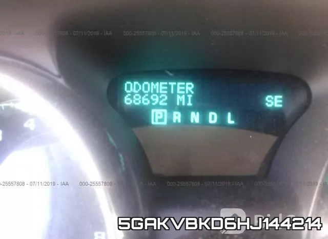 5GAKVBKD6HJ144214 фото 8