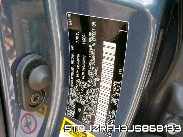 5TDJZRFH3JS868133 фото 2