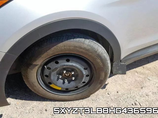 5XYZT3LB8HG436596 фото 10