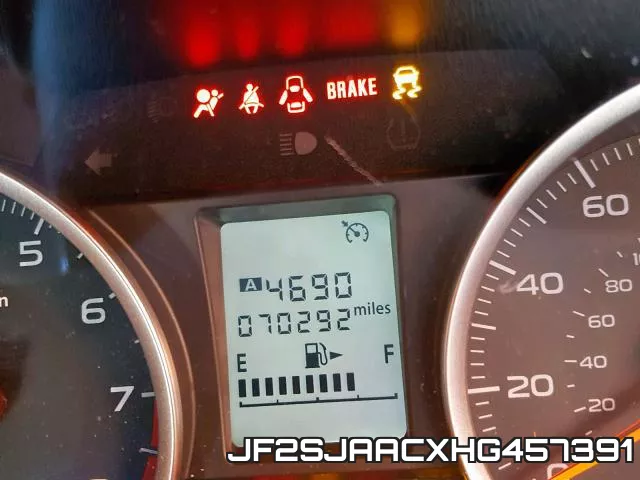 JF2SJAACXHG457391 фото 9