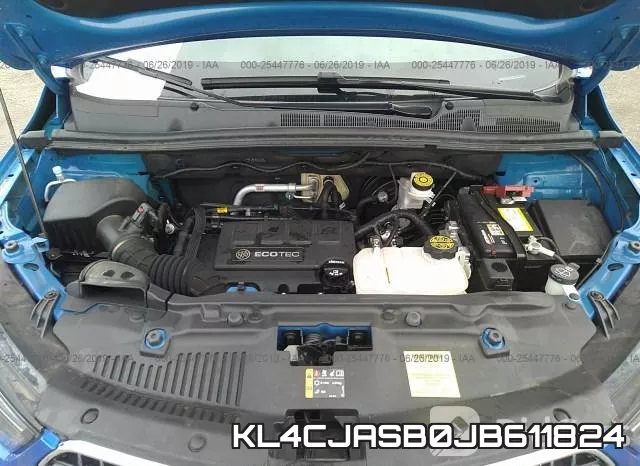 KL4CJASB0JB611824 фото 2