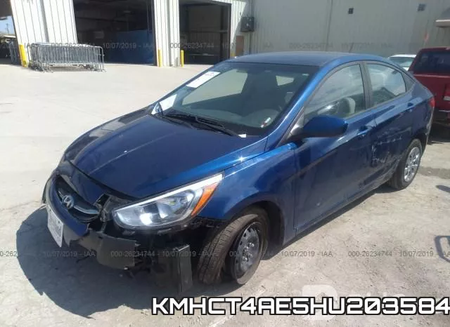 KMHCT4AE5HU203584 фото 3