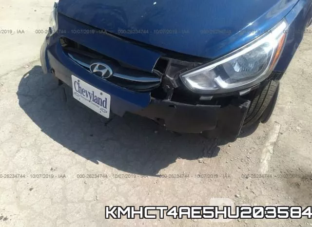 KMHCT4AE5HU203584 фото 7