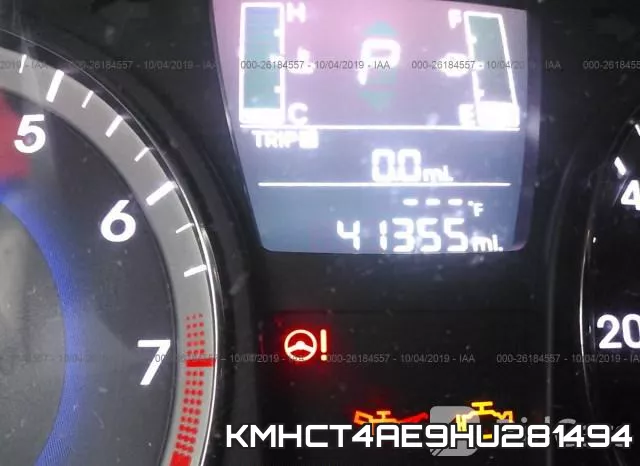 KMHCT4AE9HU281494 фото 8