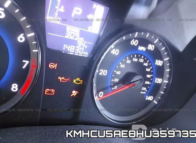 KMHCU5AE8HU359735 фото 8
