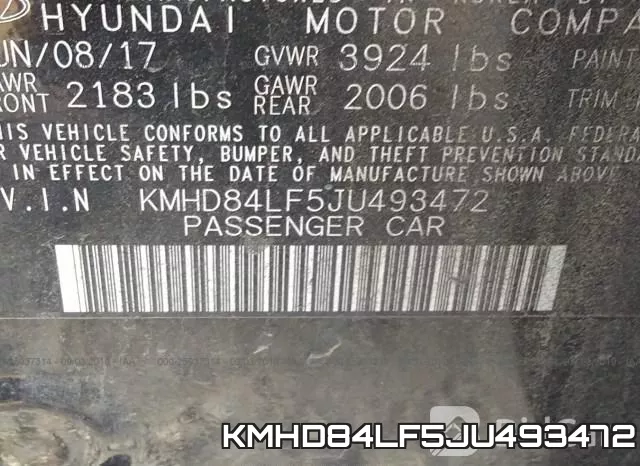 KMHD84LF5JU493472 фото 10