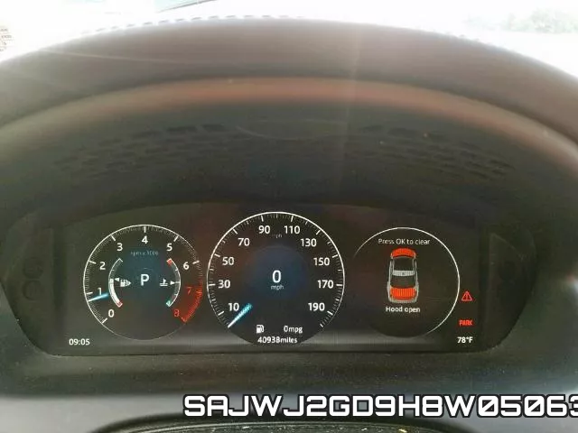 SAJWJ2GD9H8W05063 фото 9