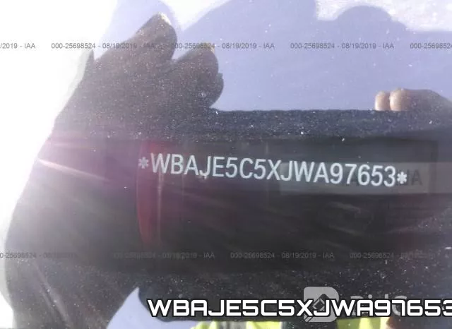 WBAJE5C5XJWA97653 фото 10