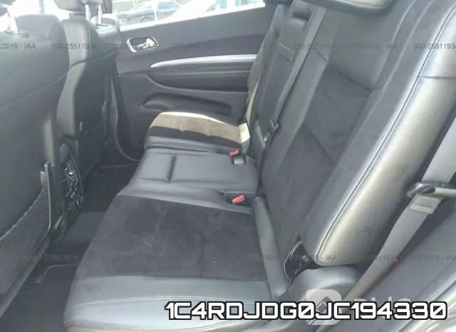 1C4RDJDG0JC194330 фото 9
