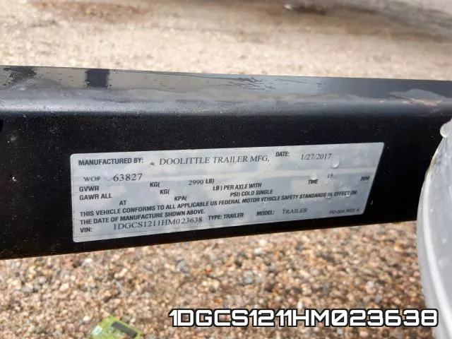 1DGCS1211HM023638 фото 2