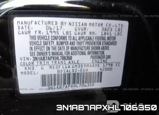 3N1AB7APXHL706350 фото 10