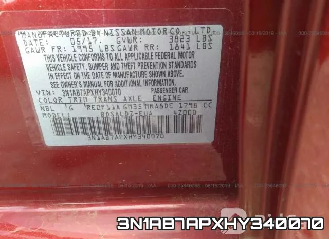 3N1AB7APXHY340070 фото 10