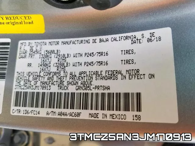 3TMCZ5AN3JM170913 фото 2