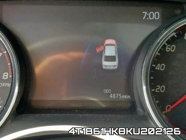 4T1B61HK8KU202126 фото 9