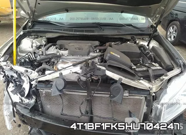 4T1BF1FK5HU704247 фото 2