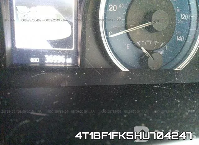 4T1BF1FK5HU704247 фото 8