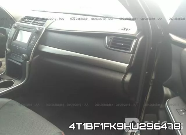 4T1BF1FK9HU296478 фото 5