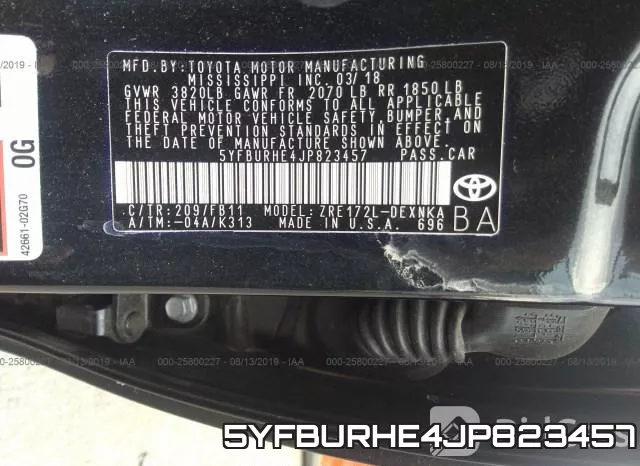 5YFBURHE4JP823457 фото 10