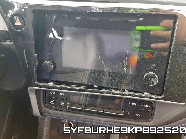 5YFBURHE9KP892520 фото 10
