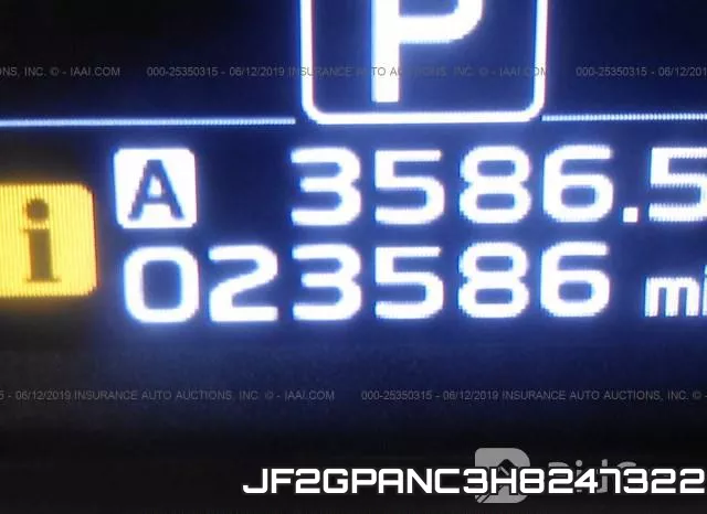 JF2GPANC3H8247322 фото 8