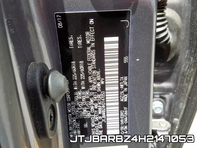 JTJBARBZ4H2147053 фото 2